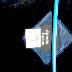 Dennis basso Large blue faux coat